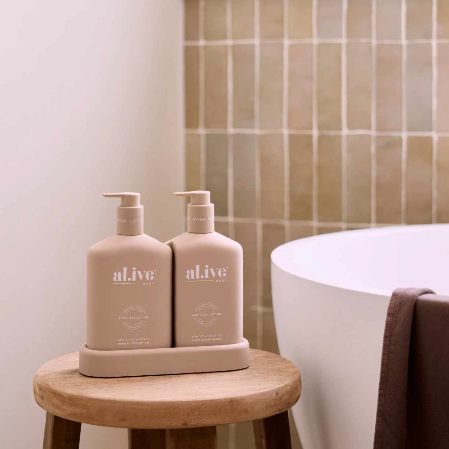 Wash & Lotion Duo- Apricot & Sweet Fig