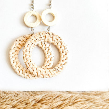 Sultan Rattan Earrings