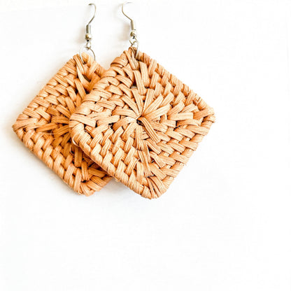 Sultan Rattan Earrings