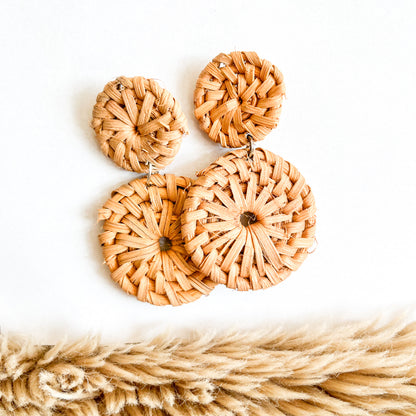Sultan Rattan Earrings