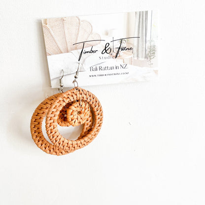 Sultan Rattan Earrings