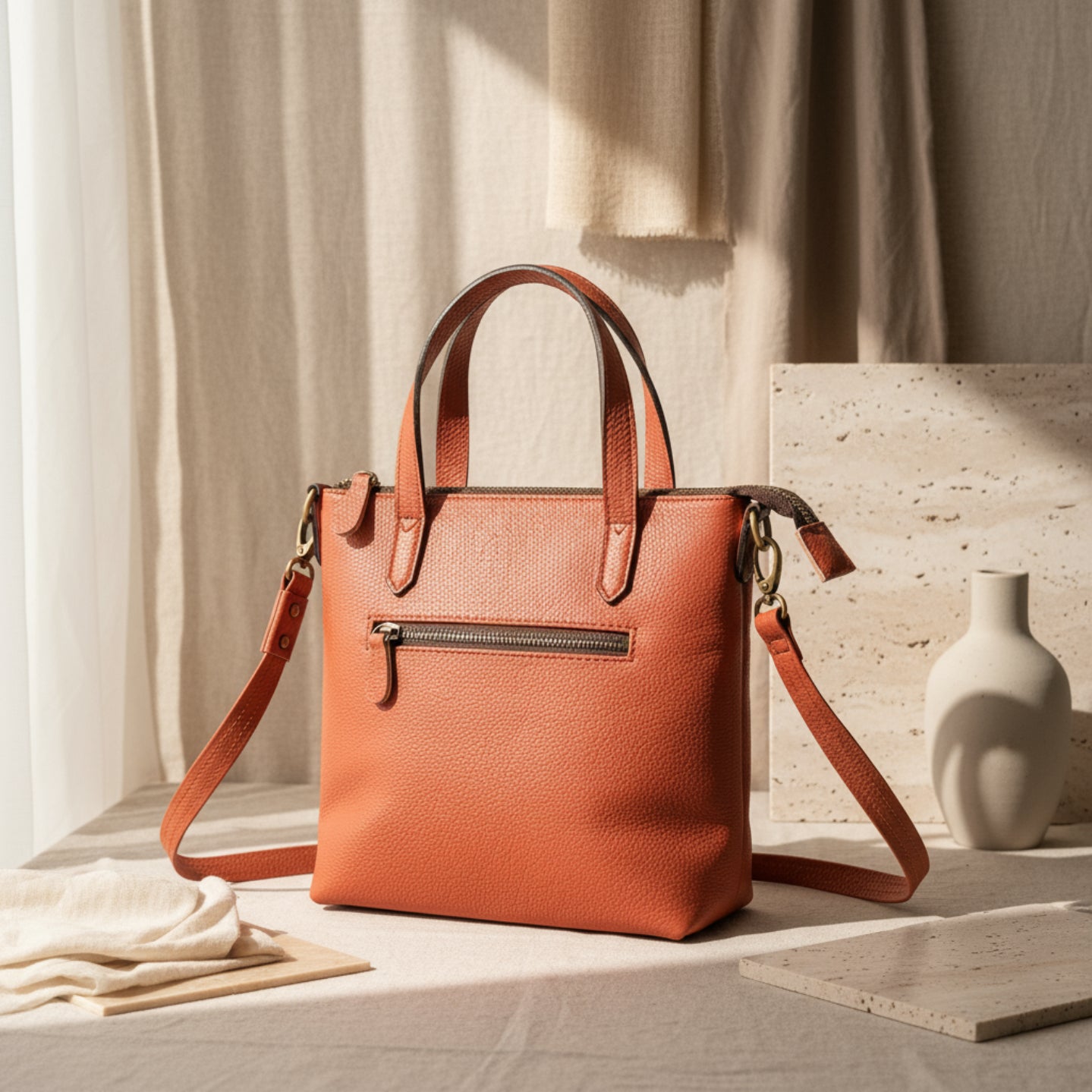 Classic Leather Hand bag